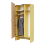 Шкаф для верхней одежды персонала во входную группу из коллекции мебели «НЕГА» (желтый) - «globural.ru» - Санкт-Петербург