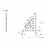 Треугольная пластина из анодированного алюминия Triangle Plate 6*8 (Pair) - «globural.ru» - Санкт-Петербург