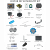 Robo kit DIYGO Мобильный робот с колесами всенаправленного движения - «globural.ru» - Санкт-Петербург