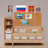 Уголок патриотического воспитания для дошкольников "Россия" Стандартный - «globural.ru» - Санкт-Петербург