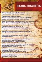 Стенд "Наша планета" - «globural.ru» - Санкт-Петербург