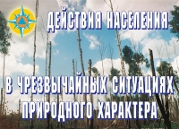 Комплект плакатов "Действия населения в ЧС природного характера" - «globural.ru» - Санкт-Петербург