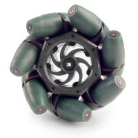 Технологичное колесо Mecanum 4" Mecanum Wheel 4" для конструктора VEX (4 штуки в упаковке) - «globural.ru» - Санкт-Петербург