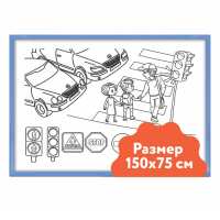 Настенный модуль «Раскраска - 75х150» - «globural.ru» - Санкт-Петербург