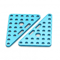 Треугольная пластина из анодированного алюминия Triangle Plate 6*8 (Pair) - «globural.ru» - Санкт-Петербург