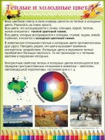 Стенд "Теплые и холодные цвета" - «globural.ru» - Санкт-Петербург