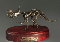 Модель скелета динозавра Triceratops - «globural.ru» - Санкт-Петербург