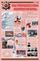 Плакат "Великая Отечественная война: Крах гитлеровского плана «молниеносной войны»" - «globural.ru» - Санкт-Петербург