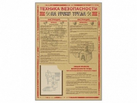 Стенд-уголок "Техника безопасности на уроках труда" - «globural.ru» - Санкт-Петербург