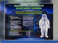 Стенд "Воздействие невесомости на организм человека" - «globural.ru» - Санкт-Петербург