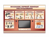 Многофункциональный интерактивный стенд-тренажер "Оказание первой помощи пострадавшим" для учащихся общеобразовательных учреждений - «globural.ru» - Санкт-Петербург