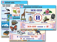 Комплект таблиц для начальной школы "Обучение грамоте. Письмо и развитие речи" - «globural.ru» - Санкт-Петербург