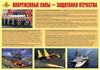 Плакат "Вооруженные Силы – защитники Отечества" - «globural.ru» - Санкт-Петербург