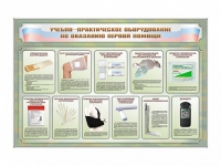 Стенды "Учебно-практическое оборудование по оказанию первой помощи" - «globural.ru» - Санкт-Петербург