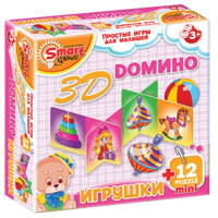 Комплект развивающих игр 3-5 лет. 3D домино (3-5 лет) - «globural.ru» - Санкт-Петербург