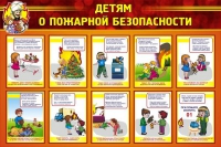 Стенд "Детям о пожарной безопасности" - «globural.ru» - Санкт-Петербург