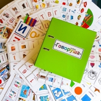 Альбом "Говоруша". Развивающие пособия на липучках  - «globural.ru» - Санкт-Петербург