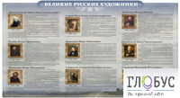 Стенд "Великие русские художники" - «globural.ru» - Санкт-Петербург