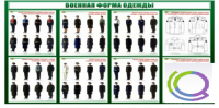Стенд "Военная форма одежды" - «globural.ru» - Санкт-Петербург