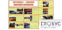 Стенд "Уставы закон жизни воинов" - «globural.ru» - Санкт-Петербург