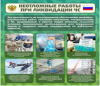 Стенд "Неотложные работы при ликвидации ЧС" - «globural.ru» - Санкт-Петербург