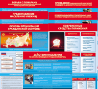 Комплект таблиц Основы гражданской обороны МЧС РФ (13 штук)	 - «globural.ru» - Санкт-Петербург