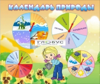 Стенд "Календарь природы" (вариант 1) - «globural.ru» - Санкт-Петербург
