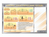 Электрифицированный стенд "Схемы электрических цепей" с маркерными полями - «globural.ru» - Санкт-Петербург