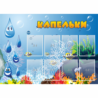 Стенд "Капельки" - «globural.ru» - Санкт-Петербург