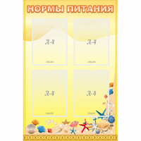 Стенд "Нормы питания" - «globural.ru» - Санкт-Петербург