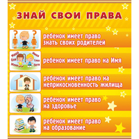 Стенд "Знай свои права" - «globural.ru» - Санкт-Петербург