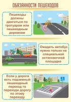 Стенд "Обязанности пешехода часть 2" - «globural.ru» - Санкт-Петербург