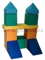 Мягкий модуль-конструктор "Городок" 1 (ВИК) - «globural.ru» - Санкт-Петербург