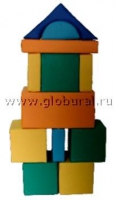 Мягкий модуль-конструктор "Городок" 2 (ВИК) - «globural.ru» - Санкт-Петербург