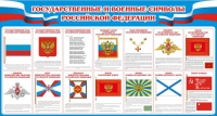 Стенд "Государственные и военные символы РФ" - «globural.ru» - Санкт-Петербург