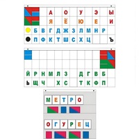 Демонстрационное пособие "Касса "Лента букв" - «globural.ru» - Санкт-Петербург