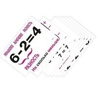 Опорные таблицы по математике 1 класс - «globural.ru» - Санкт-Петербург