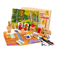 Игровой набор Фребеля "Три медведя" (серия "Сказочный мир". Выпуск 2) - «globural.ru» - Санкт-Петербург