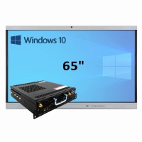 Интерактивная панель 65" (встроенный ПК Win10, Intel i5) - «globural.ru» - Санкт-Петербург
