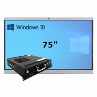 Интерактивная панель 75" (встроенный ПК, Win10, Intel i5) - «globural.ru» - Санкт-Петербург
