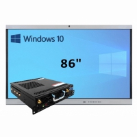 Интерактивная панель 86" (встроенный ПК Win10, Intel i5) - «globural.ru» - Санкт-Петербург