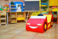 Напольная игрушка "Машинка - гонка" с аппликацией (ВИК) - «globural.ru» - Санкт-Петербург