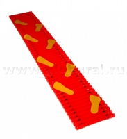 Дорожка массажная со следами(в чехле из кожи) - «globural.ru» - Санкт-Петербург