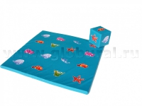 Игровой детский мат «Море» с кубиком (ВИК) - «globural.ru» - Санкт-Петербург