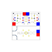 Соревновательное поле с элементами MakeX 2019 City Guardian Arena Expansion Kit for Blue Planet - «globural.ru» - Санкт-Петербург