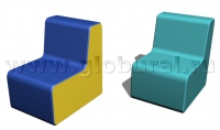 Прямоугольный стул 50*60*60/32см (ВИК) - «globural.ru» - Санкт-Петербург