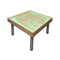 Столик на ножках для рисования песком Радуга. Подсветка RGB - «globural.ru» - Санкт-Петербург