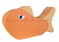 Напольная игрушка "Рыбка" с аппликацией (ВИК) - «globural.ru» - Санкт-Петербург