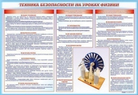 Стенд-уголок "Техника безопасности на уроках физики" - «globural.ru» - Санкт-Петербург
