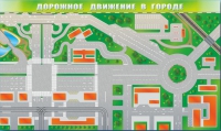 Доска магнитно-маркерная панорамная "Дорожное движение в городе" - «globural.ru» - Санкт-Петербург